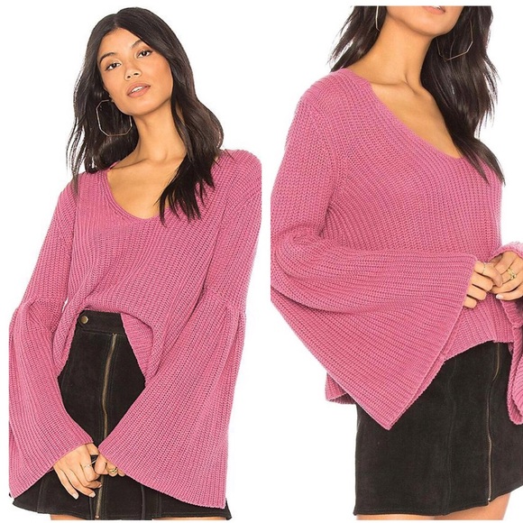 Damsel Rose Bell Sleeve Sweater 